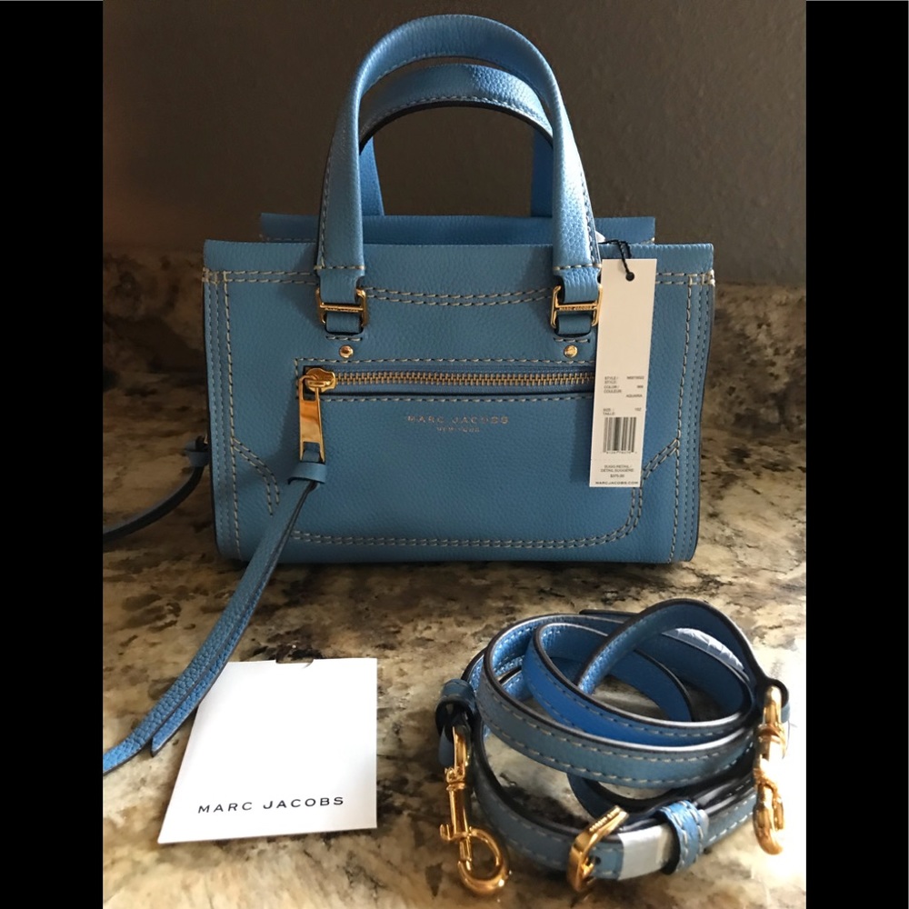 NWT Marc Jacobs Cruiser Leather Crossbody Handbag